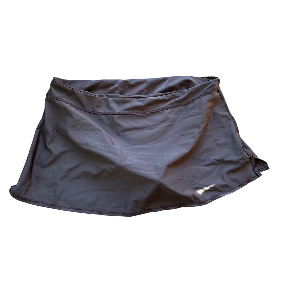 Jantzen Classics Black Swim Skirt Bottom‎ with Attached Brief Womens Size 16
